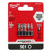 Milwaukee Tool Milwaukee SHOCKWAVE™ Impact Square Recess #1 Insert Bits 5PK