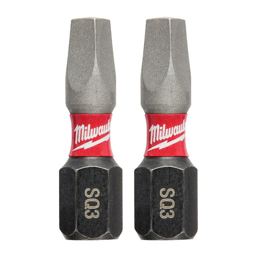 Milwaukee Tool Milwaukee SHOCKWAVE™ Impact Square Recess #3 Insert Bits