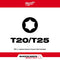 Milwaukee Tool Milwaukee SHOCKWAVE™ Impact Torx® T20 / T25 Double Ended Bit