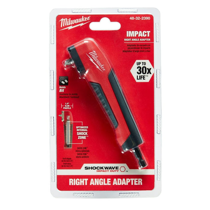 Milwaukee Tool Accessories Milwaukee SHOCKWAVE™ Right Angle Adapter