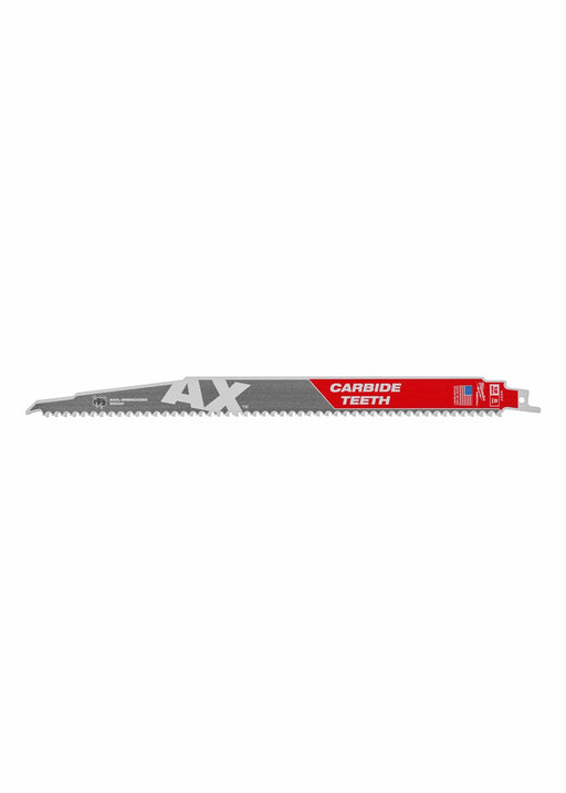 Milwaukee Tool Power Tools Accessories Milwaukee The Ax™ with Carbide Teeth SAWZALL™ Blade 12 in. 5T