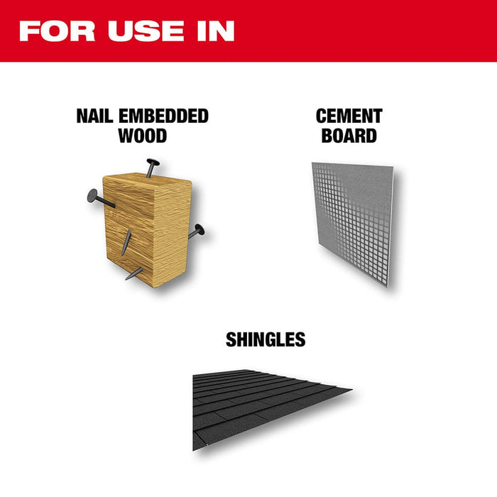 Milwaukee Tool Power Tools Accessories Milwaukee The Ax™ with Carbide Teeth SAWZALL™ Blade 12 in. 5T