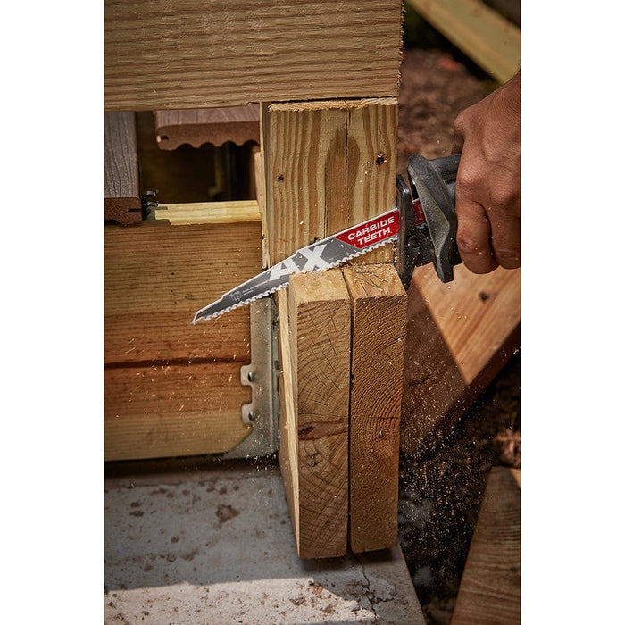 Milwaukee Tool Power Tools Accessories Milwaukee The Ax™ with Carbide Teeth SAWZALL™ Blade 12 in. 5T