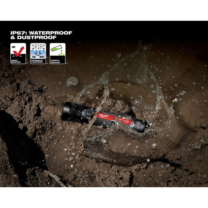 Milwaukee Tool Tools Milwaukee USB Rechargeable 800L Compact Flashlight