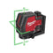 Milwaukee Tool Tools Milwaukee USB Rechargeable Green Cross Line & Plumb Points Laser