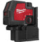 Milwaukee Tool Tools Milwaukee USB Rechargeable Green Cross Line & Plumb Points Laser