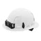 Milwaukee Tool Apparel and Safety Gear Milwaukee White Full Brim Vented Hard Hat w/4pt Ratcheting Suspension - Type 1, Class C