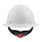 Milwaukee Tool Apparel and Safety Gear Milwaukee White Full Brim Vented Hard Hat w/4pt Ratcheting Suspension - Type 1, Class C