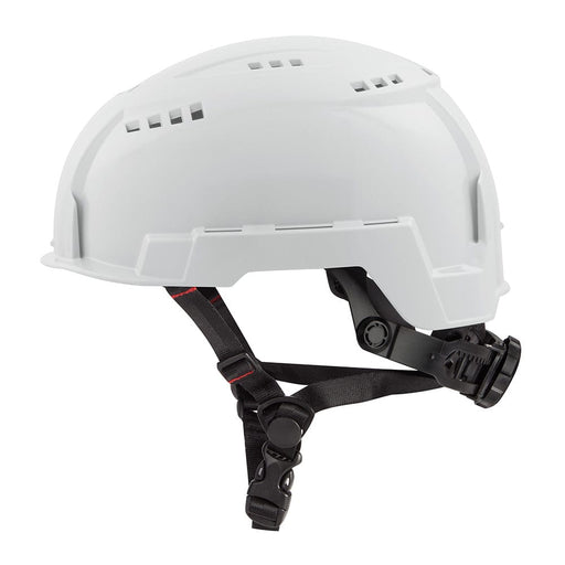 Milwaukee Tool Apparel and Safety Gear Milwaukee White Vented Safety Helmet (USA) - Type 2, Class C