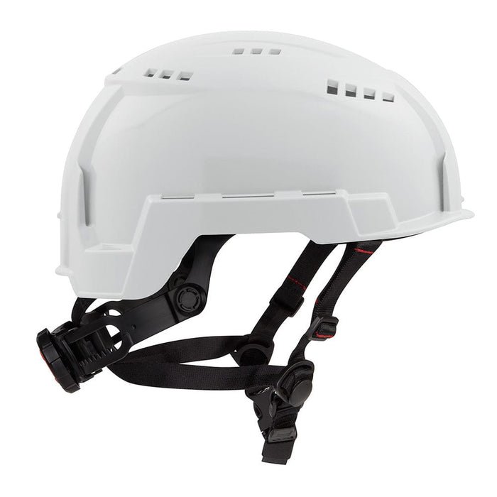 Milwaukee Tool Apparel and Safety Gear Milwaukee White Vented Safety Helmet (USA) - Type 2, Class C