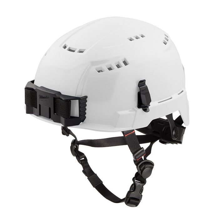 Milwaukee Tool Apparel and Safety Gear Milwaukee White Vented Safety Helmet (USA) - Type 2, Class C