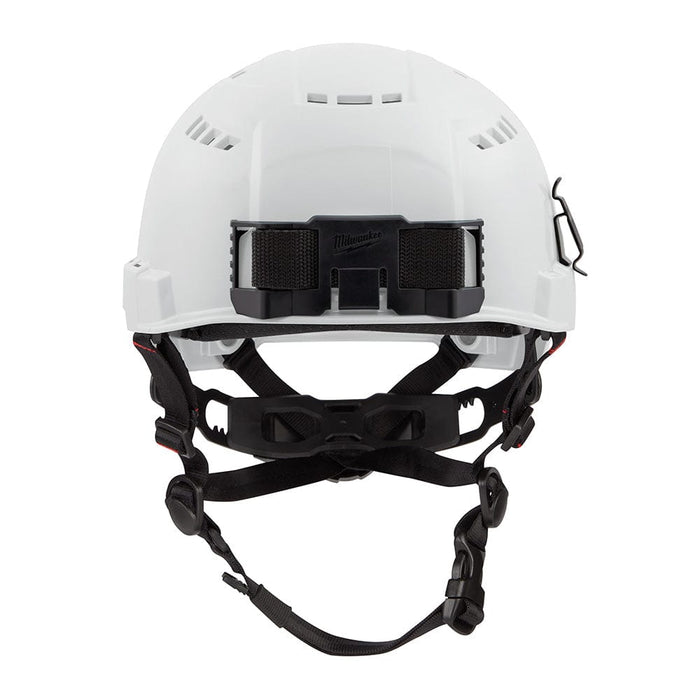 Milwaukee Tool Apparel and Safety Gear Milwaukee White Vented Safety Helmet (USA) - Type 2, Class C