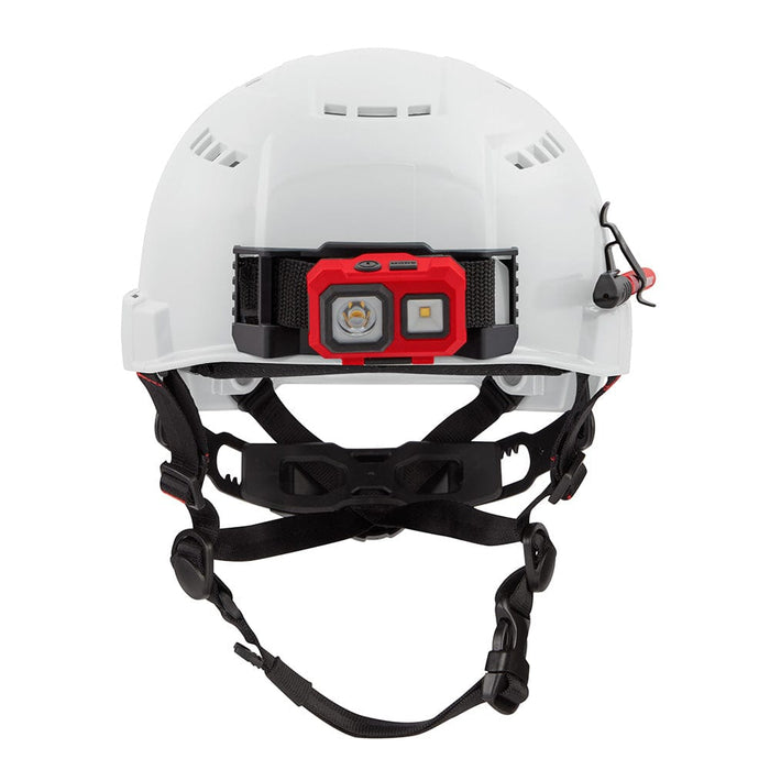 Milwaukee Tool Apparel and Safety Gear Milwaukee White Vented Safety Helmet (USA) - Type 2, Class C