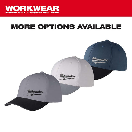 Milwaukee Tool Apparel and Safety Gear Milwaukee WORKSKIN™  Performance Fitted Hat