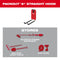 Milwaukee Tool Tool Storage PACKOUT™ 9” Straight Hook