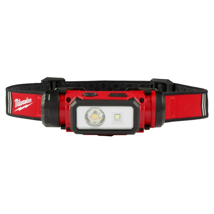 Milwaukee Tool Apparel and Safety Gear REDLTHIUM™ USB Hard Hat Headlamp