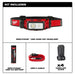 Milwaukee Tool Apparel and Safety Gear REDLTHIUM™ USB Hard Hat Headlamp