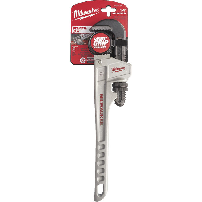 Milwaukee 14 in. Aluminum Pipe Wrench