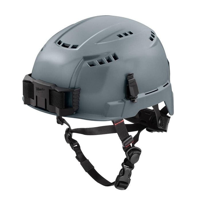 Milwaukee Gray Vented Helmet with BOLT™ - Type 2, Class C